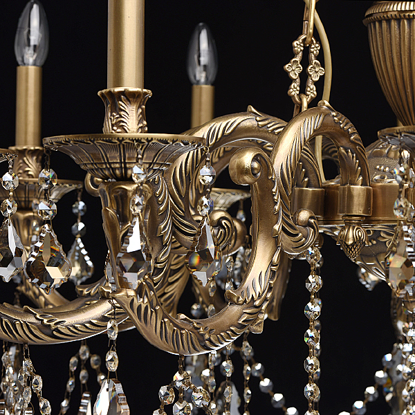 Хрустальная люстра Chiaro Габриэль 491010712