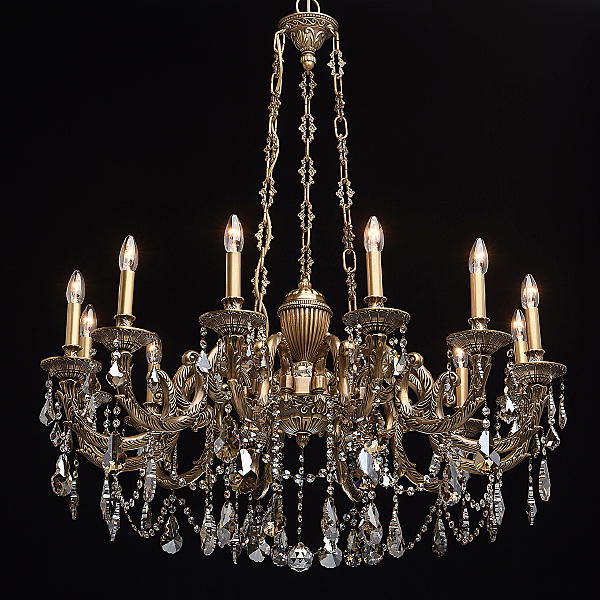 Хрустальная люстра Chiaro Габриэль 491010712