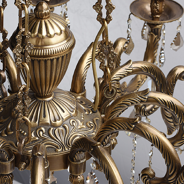 Хрустальная люстра Chiaro Габриэль 491010712