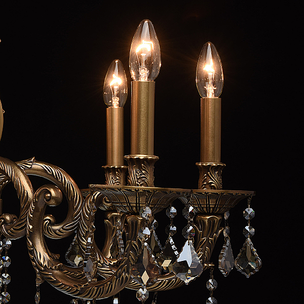 Хрустальная люстра Chiaro Габриэль 491010712