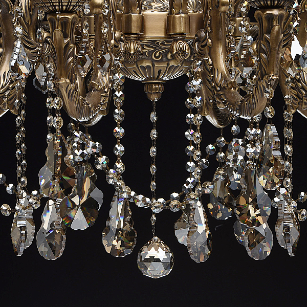 Хрустальная люстра Chiaro Габриэль 491010712
