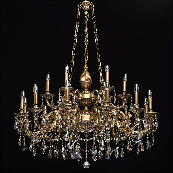 Хрустальная люстра Chiaro Габриэль 491010918