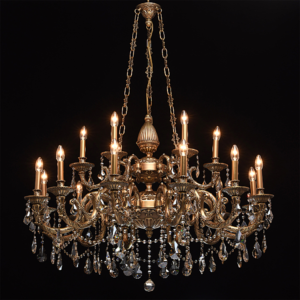 Хрустальная люстра Chiaro Габриэль 491010918