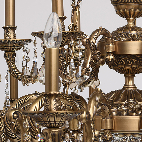 Хрустальная люстра Chiaro Габриэль 491010918