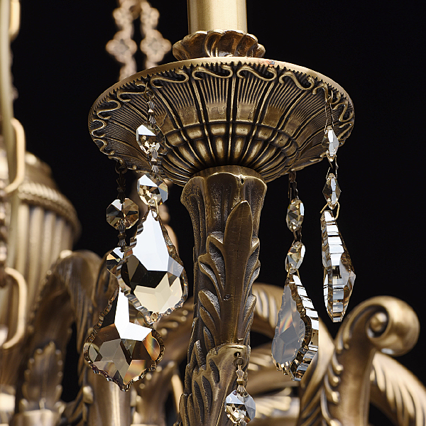 Хрустальная люстра Chiaro Габриэль 491010918