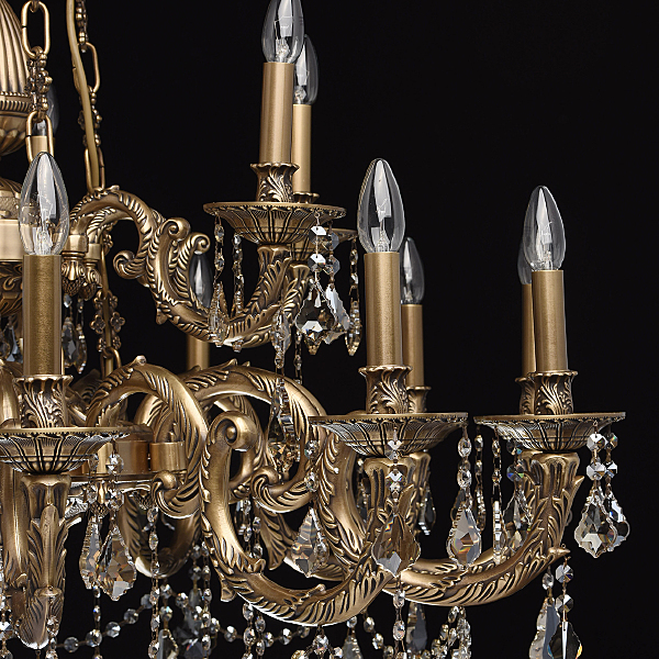 Хрустальная люстра Chiaro Габриэль 491010918