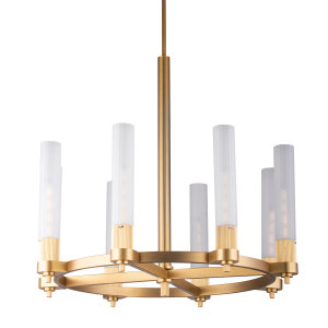 Люстра на штанге MD2314 MD2314-8A antique brass