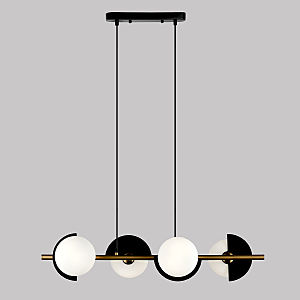 Подвесная люстра Moity 70149/4 черный/латунь