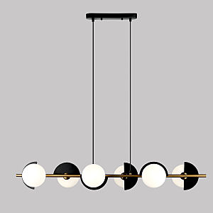 Подвесная люстра Moity 70149/6 черный/латунь