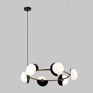 Подвесная люстра Moity 70150/6 черный/латунь