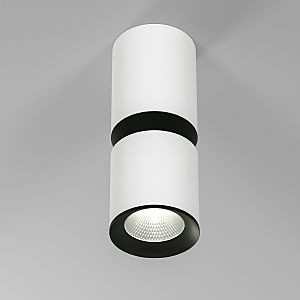 Накладной светильник Kayo 25048/LED 12W 4000К белый/чёрный