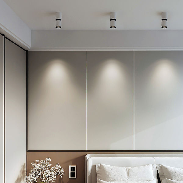 Накладной светильник Kayo 25048/LED 12W 4000К белый/чёрный