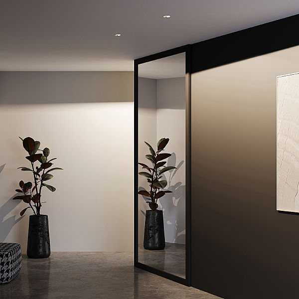 Встраиваемый светильник Inline 25090/LED 10W 3000K белый/хром