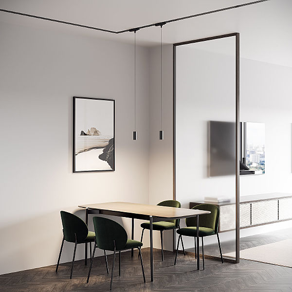 Трековый светильник Amend Amend черный 12W 4000K (85113/01) однофазный