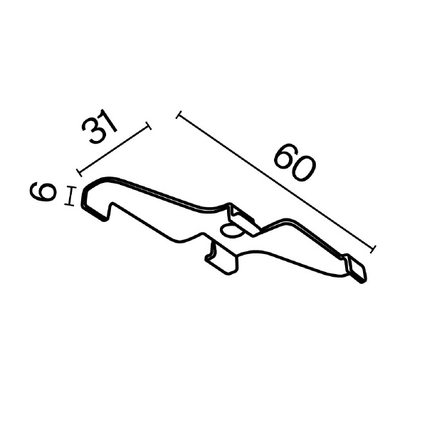 Монтажный элемент Exility TRA034HS-21W