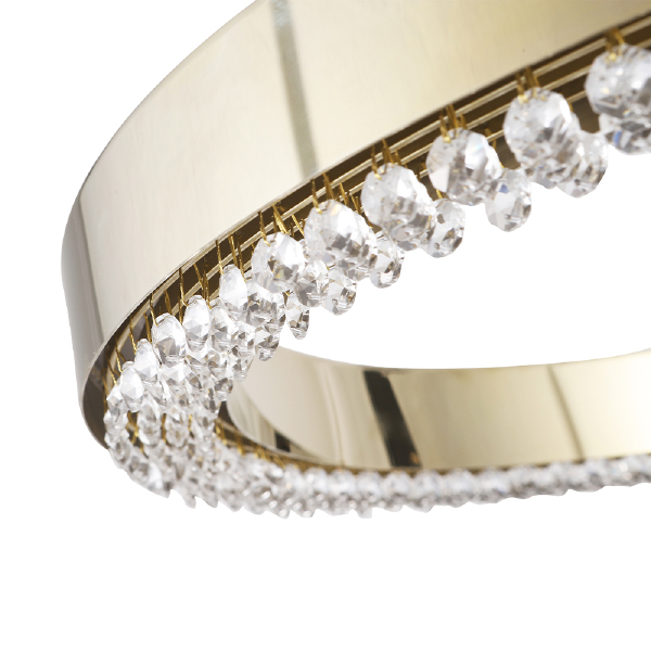 Подвесная люстра Saturn SATURN SP120W LED GOLD