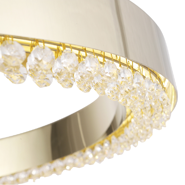 Подвесная люстра Saturn SATURN SP90W LED GOLD