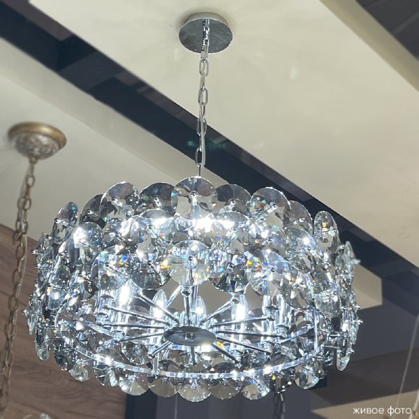 Подвесная люстра Crystal CRYSTAL SP12 CHROME