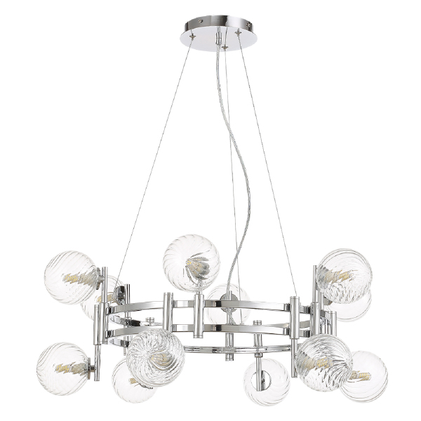 Подвесная люстра Luxury LUXURY SP12 CHROME