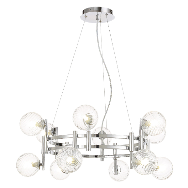 Подвесная люстра Luxury LUXURY SP12 CHROME
