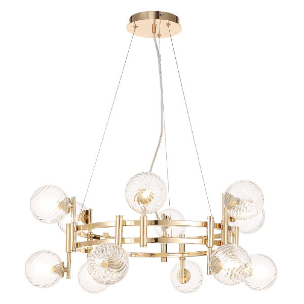 Подвесная люстра Luxury LUXURY SP12 GOLD
