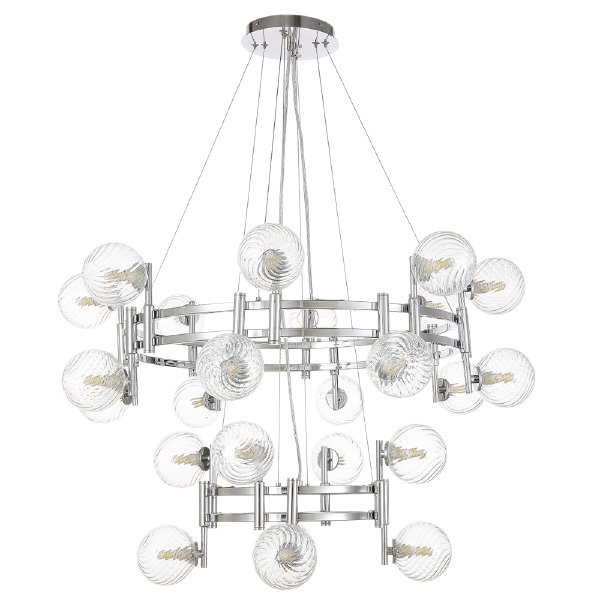 Подвесная люстра Luxury LUXURY SP16+8 CHROME
