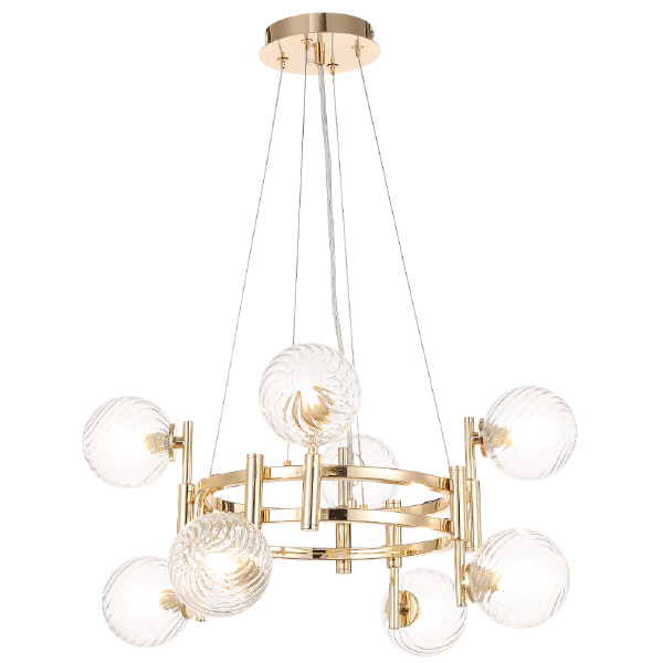 Подвесная люстра Luxury LUXURY SP8 GOLD