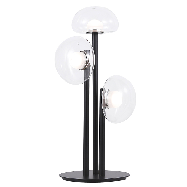 Настольная лампа Bosque BOSQUE LG3 BLACK/TRANSPARENT