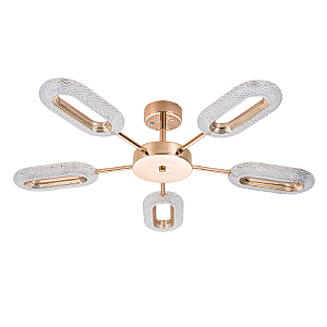 Потолочная люстра Ovale A2489PL-5GO