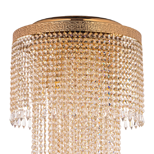 Люстра каскадная Santa Gold Santa E 1.8.40.600 G