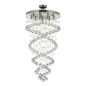 Люстра каскадная Tesoro Nickel Tesoro H 1.4.55.105 N