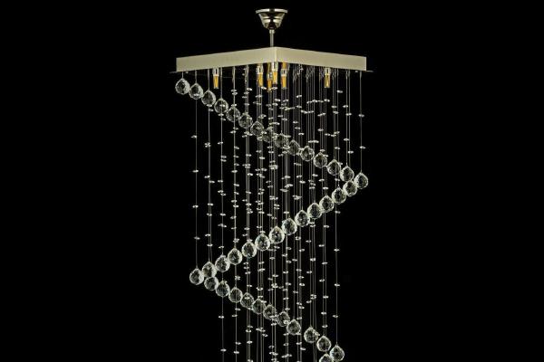 Люстра каскадная Tesoro Nickel Tesoro H 1.4.40.105 N