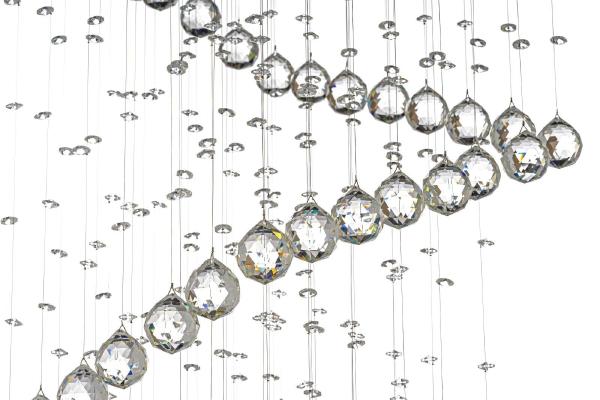 Люстра каскадная Tesoro Nickel Tesoro H 1.4.40.105 N