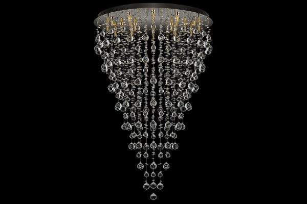 Потолочная люстра Flusso Nickel Flusso H 1.4.80.615 N