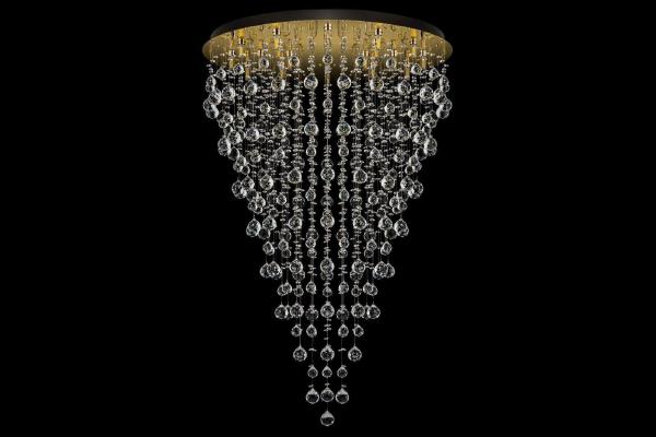 Потолочная люстра Flusso Gold Flusso H 1.4.80.615 G
