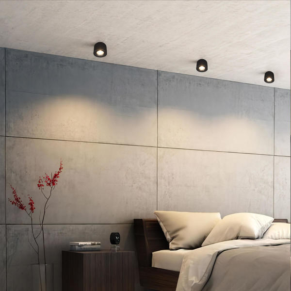 Накладной светильник Tictac 10219 Black 3000K