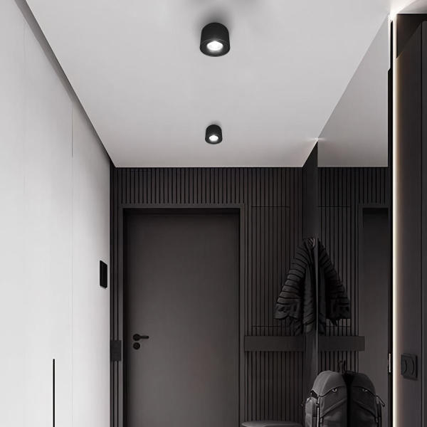 Накладной светильник Tictac 10219 Black 4000K