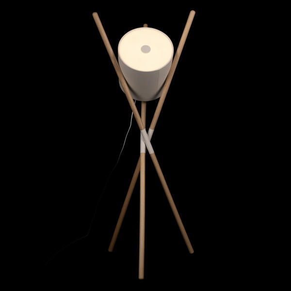 Торшер Bobbin 10245F White