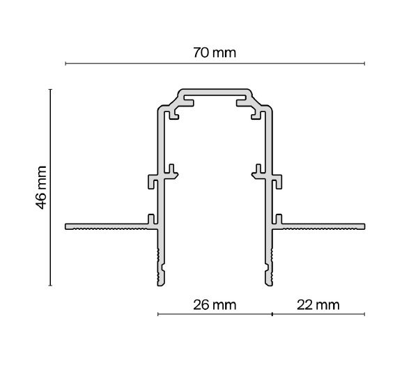 Шинопровод Exility TRX034-421.12W