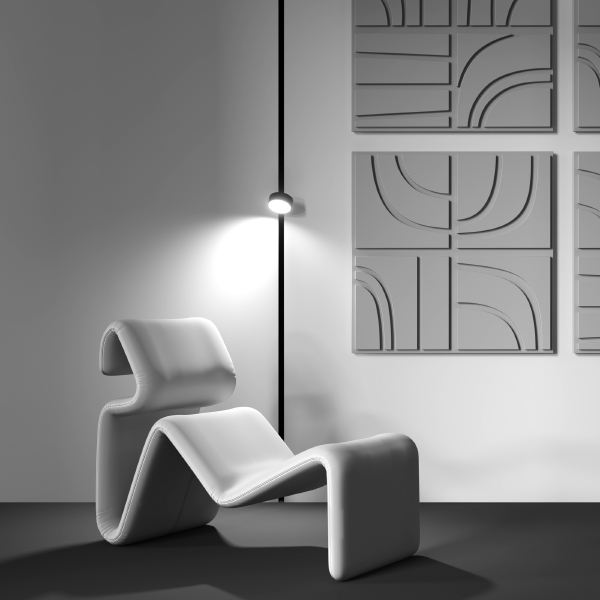 Трековый светильник Rado Exility TR040-4-18WTW-DD-B