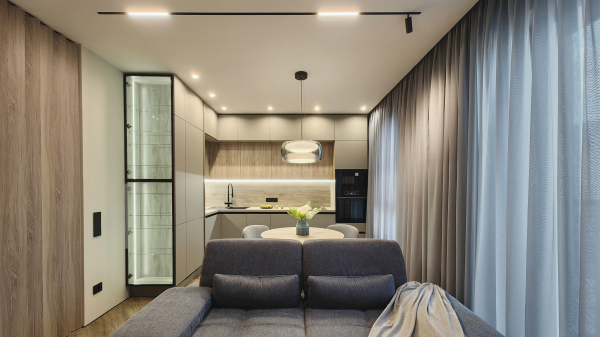 Трековый светильник Focus LED Exility TR032-4-5WTW-S-DD-B