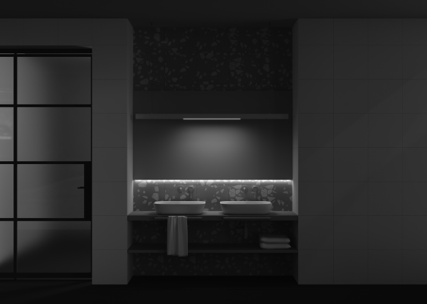 Трековый светильник Basis Exility TR030-4-24WTW-DD-W