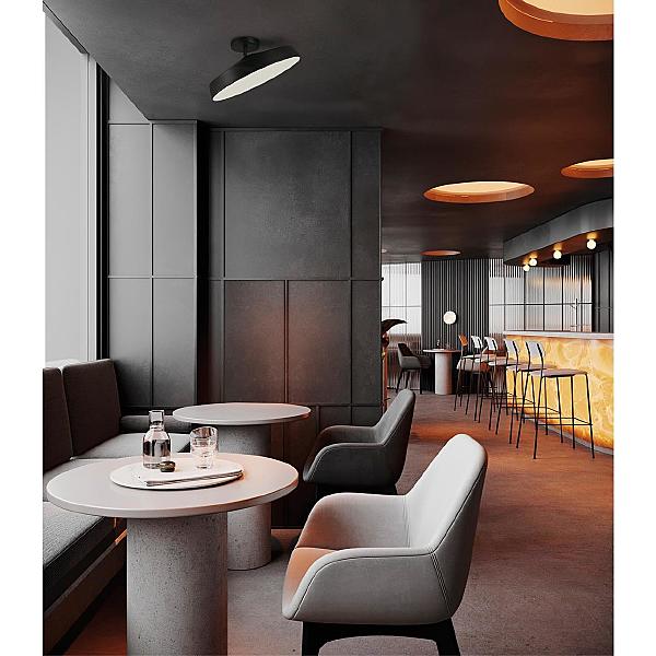 Светильник потолочный Mira Black 7656/48L