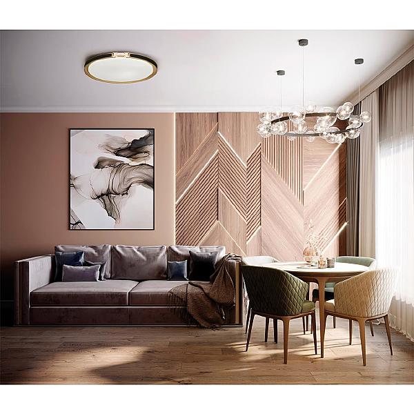 Настенно потолочный светильник Favemo Black 7667/DL