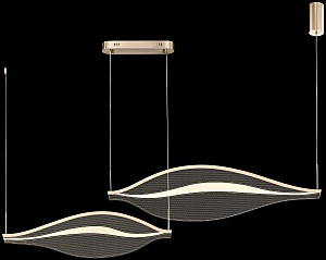 Подвесная люстра Hetti WE450.02.303