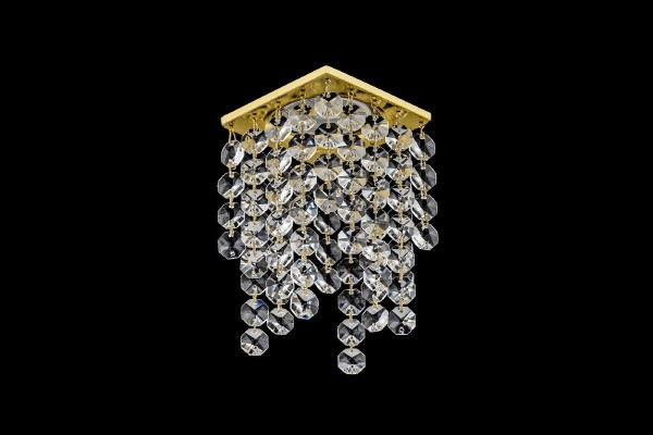 Встраиваемый светильник Tayo Gold Tayo GU10.5.14.8x8.124 G