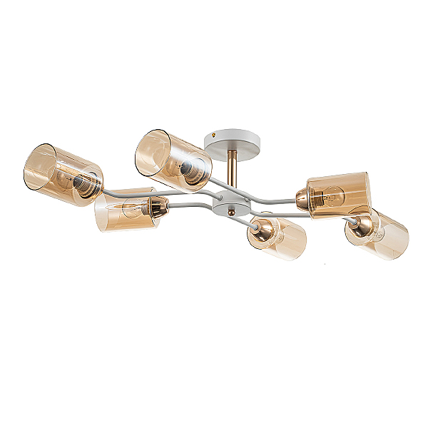Потолочная люстра Vertigo 1131/6P White/Gold