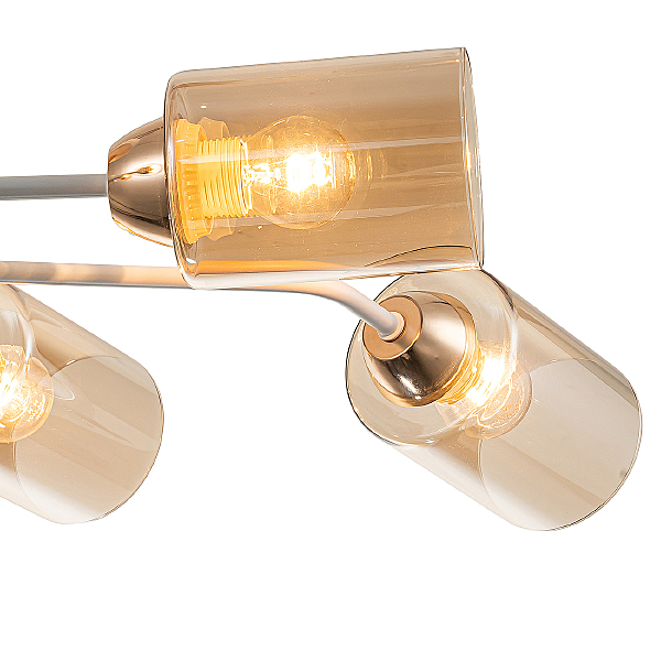 Потолочная люстра Vertigo 1131/6P White/Gold