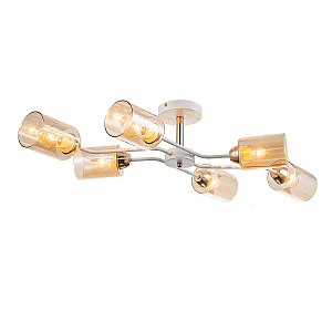 Потолочная люстра Vertigo 1131/6P White/Gold