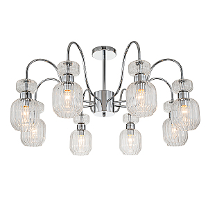 Потолочная люстра Gloss 1141/8PL Chrome/Clear
